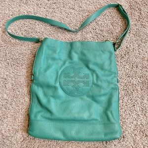 Tory Burch fold over bag.